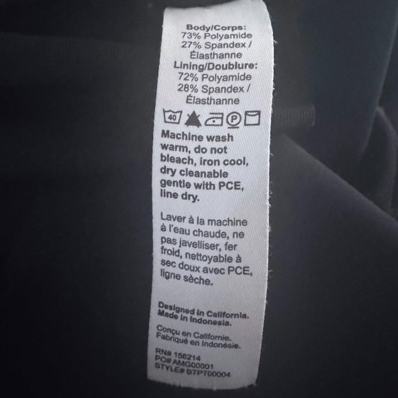 Honeylove Perfectionist Pant in Jet Black Size 2X - Picture 11 of 12